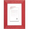 Cornice di legno Tutti Frutti 10x15 cm rosso