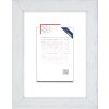 Cornice in legno Karma 24x30 cm bianco