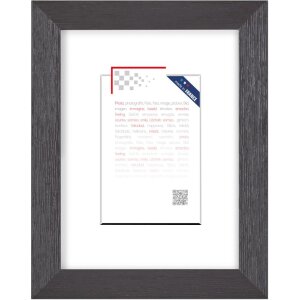 Cornice in legno Karma 30x40 cm nero