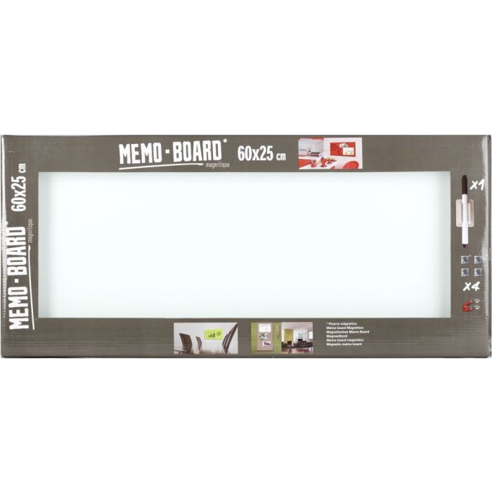 Ceanothe Memo Board 25x60 cm bianco