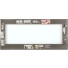 Ceanothe Memo Board 25x60 cm bianco
