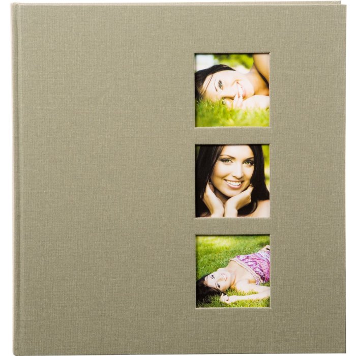 Goldbuch Album fotografico Style taupe 30x31 cm 60 pagine bianche