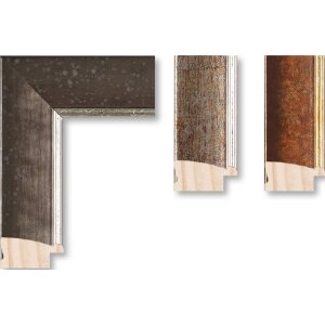 Telaio in legno Ade 24x30 cm in acciaio