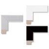 Cornice in legno MAT 24x30 cm bianco