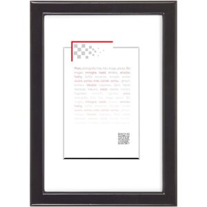 Cornice in legno Ceanothe River 13x18 cm nero