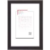 Cornice in legno Ceanothe River 13x18 cm nero
