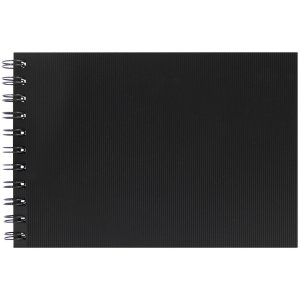 Modela Album a spirale nero 15x21 cm