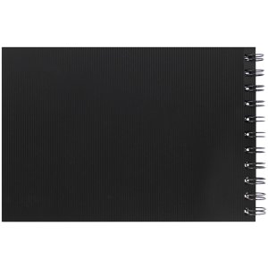 Modela Album a spirale nero 15x21 cm