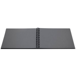 Modela Album a spirale nero 15x21 cm