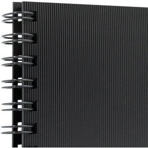 Modela Album a spirale nero 15x21 cm