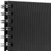 Modela Album a spirale nero 15x21 cm