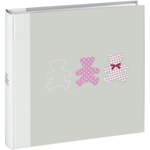 Ceanothe Baby Album Timotee rosa 30x30 cm 60 pagine bianche