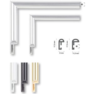 Cornice in plastica Gallery 24x30 cm bianco