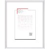 Cornice in plastica Gallery 24x30 cm bianco