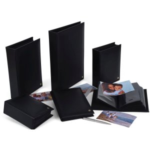 Henzo Stock Album Nero puro 10x15 cm e 13x19 cm