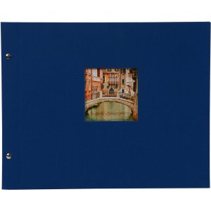 Album a vite Goldbuch Bella Vista assortito 39x31 cm 40 pagine nere