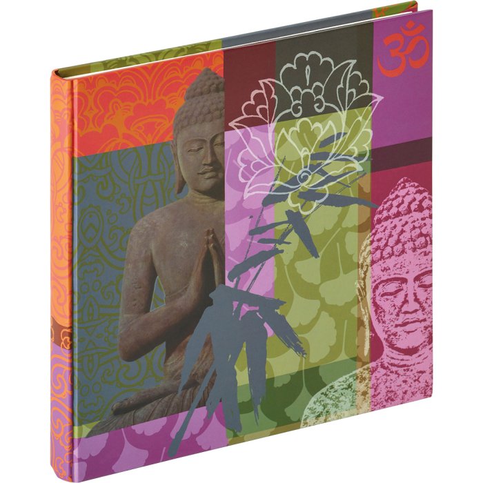 Walther Album fotografico Buddha rosso 26x25 cm 40 pagine bianche