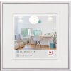 Cornice di plastica New Lifestyle 20x20 cm argento