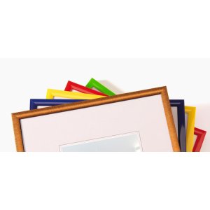 Cornice di plastica New Lifestyle 30x30 cm nero