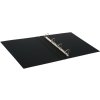 Goldbuch Raccoglitore ad anelli A4 Linum nero 26x32 cm Meccanismo a 4 anelli