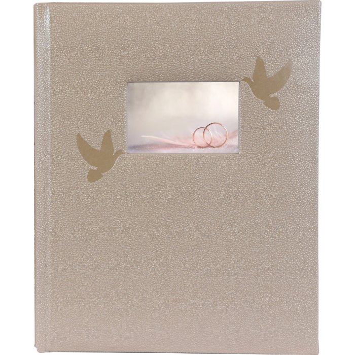 Henzo Libro degli ospiti Perla champagne 21x26 cm