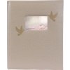 Henzo Libro degli ospiti Perla champagne 21x26 cm
