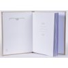Henzo Libro degli ospiti Perla champagne 21x26 cm