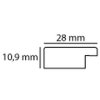 Cornice Henzo Silverline 20x20 cm beige