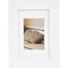 Cornice Henzo in legno Driftwood 10x15 cm bianco con passe-partout