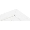 Cornice Henzo in legno Driftwood 10x15 cm bianco con passe-partout