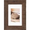 Cornice in legno Driftwood 10x15 cm marrone scuro