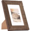 Cornice in legno Driftwood 10x15 cm marrone scuro