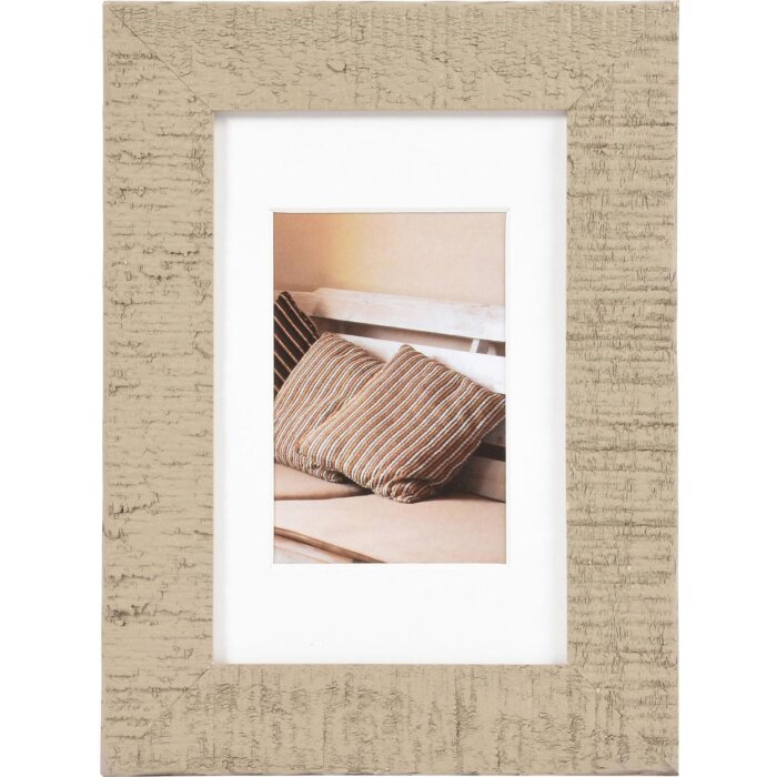 Cornice in legno Driftwood 10x15 cm beige