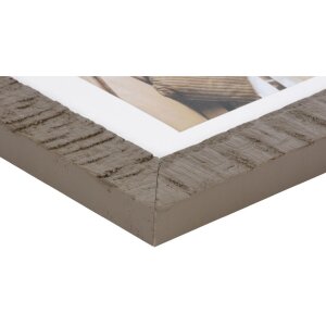 Henzo Cornice in legno Driftwood marrone medio 10x15 cm con passepartout 7x10 cm
