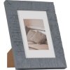 Cornice in legno Driftwood 10x15 cm blu