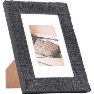Cornice in legno Driftwood 10x15 cm grigio scuro