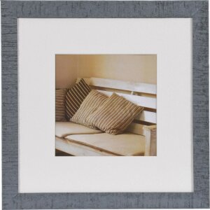 Cornice in legno Driftwood 30x30 cm blu
