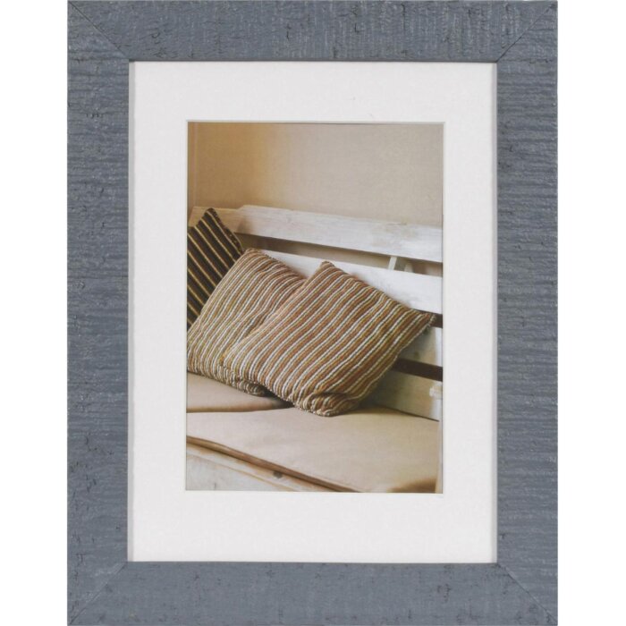Cornice di legno Driftwood 18x24 cm blu