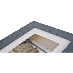 Cornice di legno Driftwood 18x24 cm blu