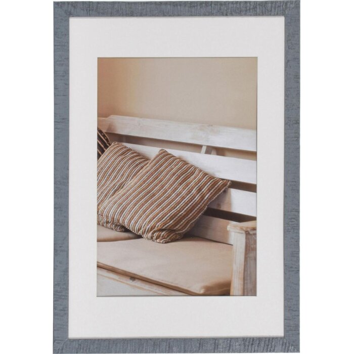 Cornice in legno Driftwood 40x60 cm blu