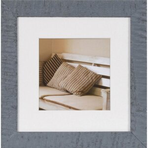 Telaio in legno Henzo blu Driftwood 20x20 cm con...