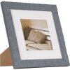 Telaio in legno Henzo blu Driftwood 20x20 cm con Passepartout 13x13 cm