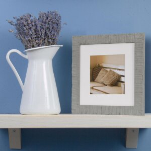 Cornice in legno Driftwood 20x20 cm grigio