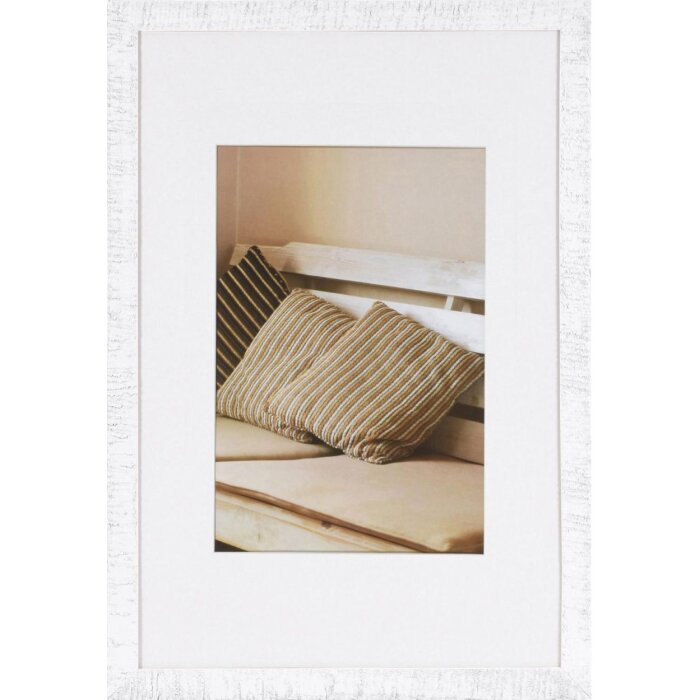 Cornice in legno Driftwood 30x45 cm bianco