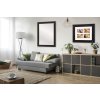 Specchio Woodstyle 60x90 cm marrone scuro