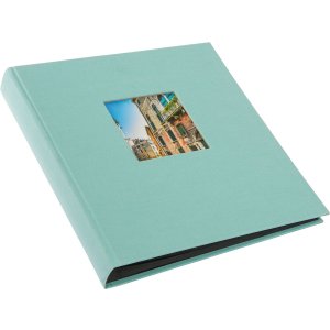 Goldbuch Album fotografico Bella Vista aqua 30x31 cm 60 pagine nere
