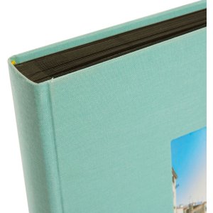 Goldbuch Album fotografico Bella Vista aqua 30x31 cm 60 pagine nere