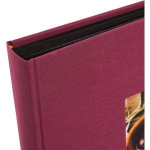 Goldbuch Album fotografico Bella Vista fucsia 30x31 cm 60 pagine nere