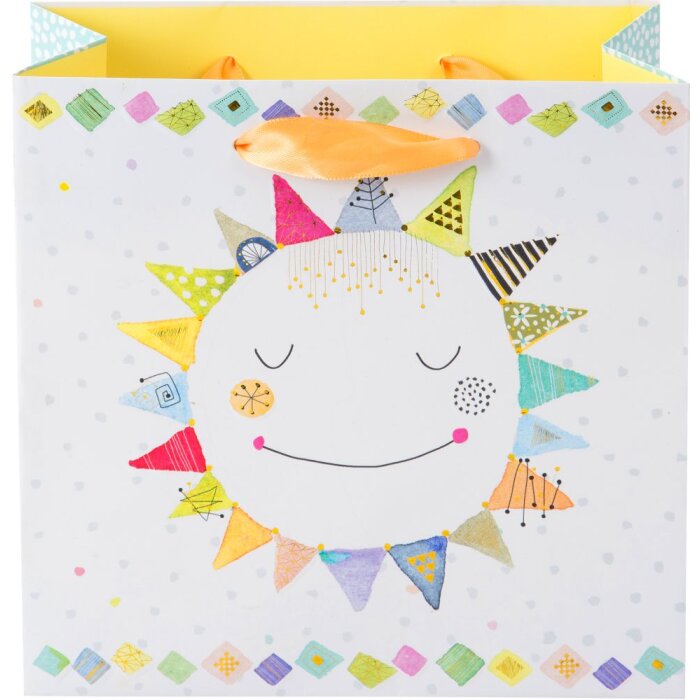 Borsa regalo Happy Sun 27x10 cm