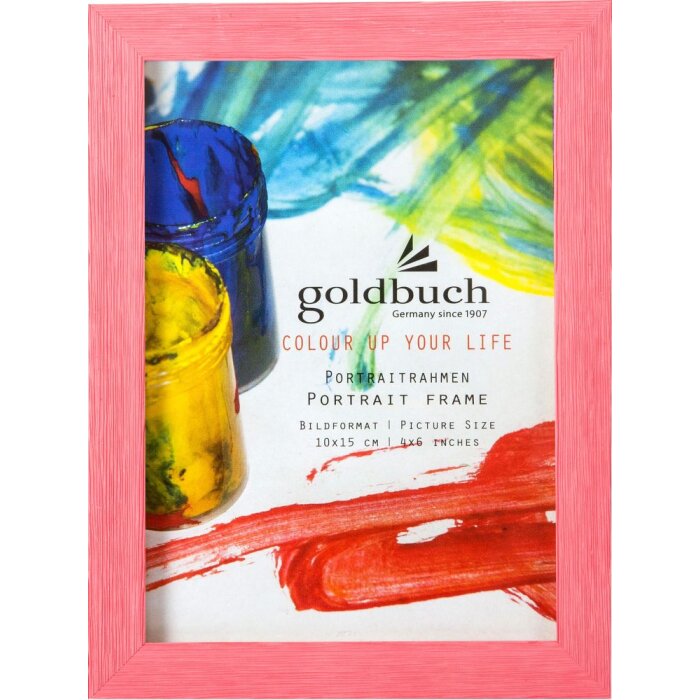 Colour Up Portrait Frame rosa per 1 foto 10x15 cm